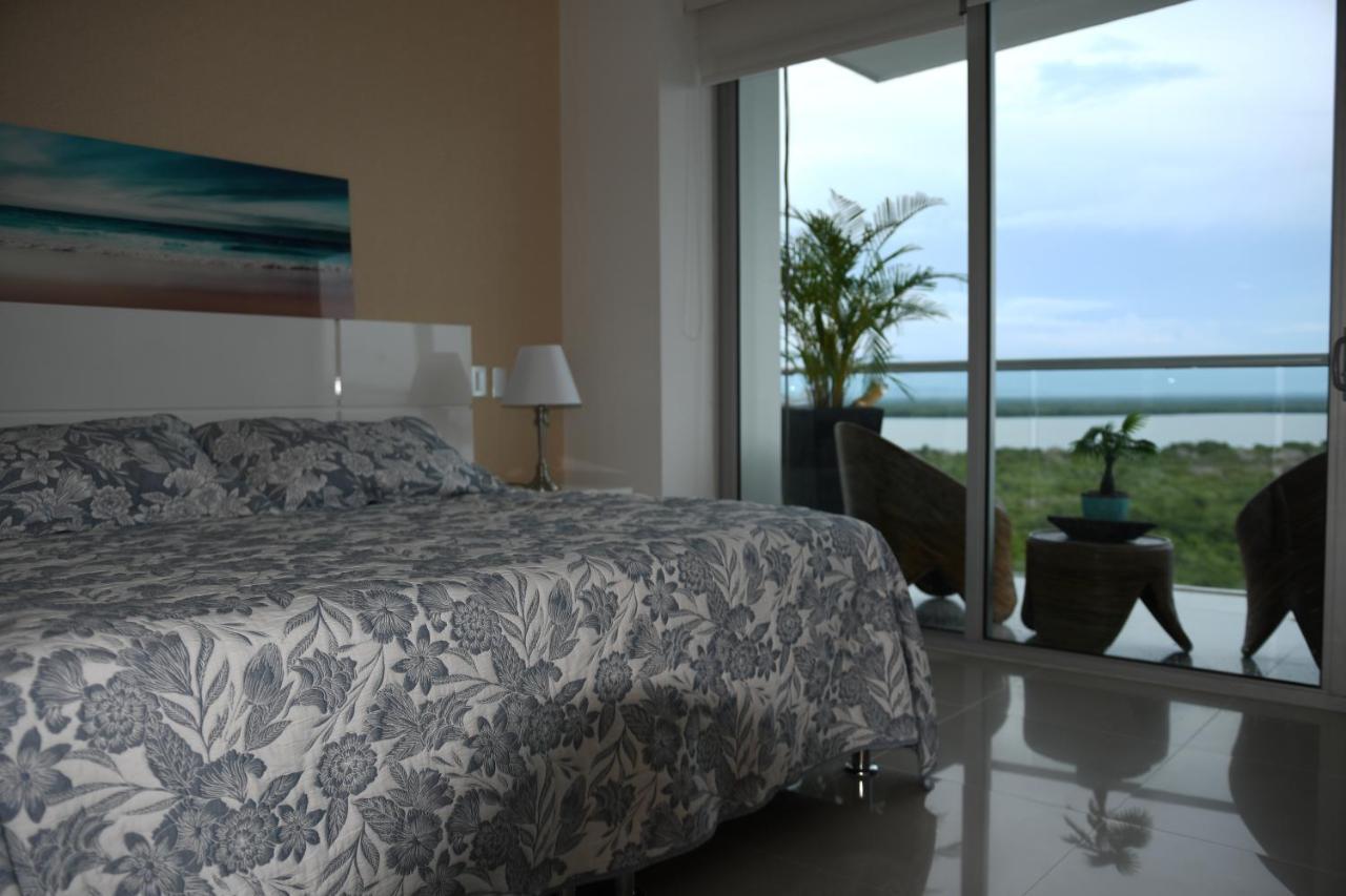 Hermoso Apartamento Con Todas Las Comodidades Acceso Directo A La Playa Morros Epic Sector La Boquilla Cumple Protocolos De Bioseguridad Cartagena Exterior foto