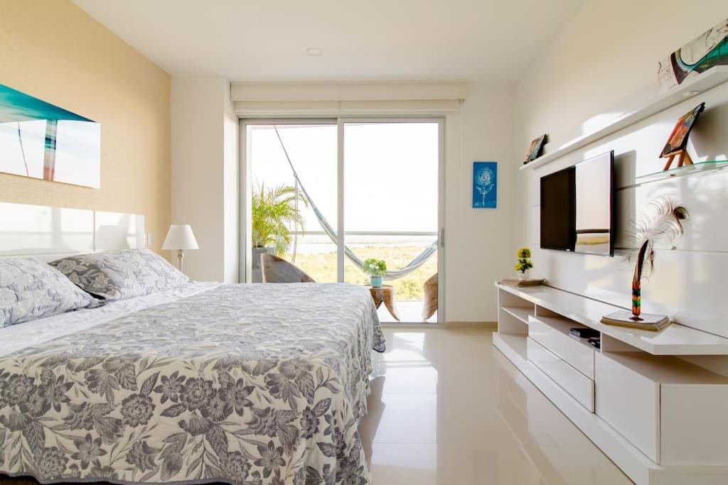 Hermoso Apartamento Con Todas Las Comodidades Acceso Directo A La Playa Morros Epic Sector La Boquilla Cumple Protocolos De Bioseguridad Cartagena Exterior foto