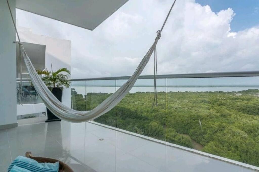 Hermoso Apartamento Con Todas Las Comodidades Acceso Directo A La Playa Morros Epic Sector La Boquilla Cumple Protocolos De Bioseguridad Cartagena Exterior foto